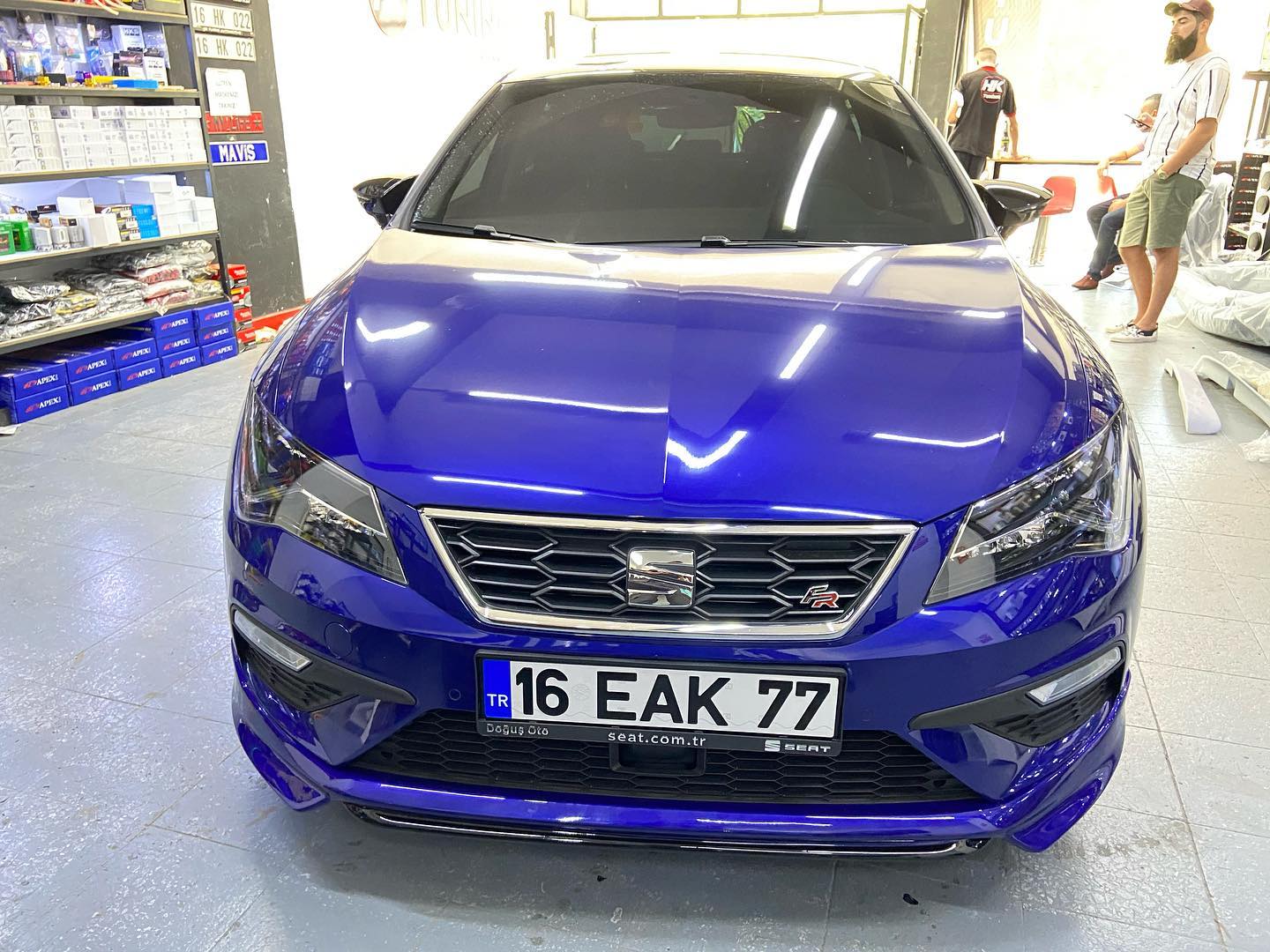 SEAT LEON CUSTOM ÖN TAMPON EKİ  +2017