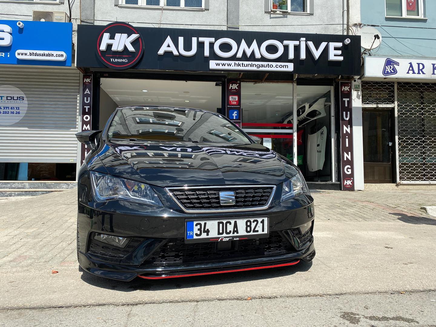 SEAT LEON CUSTOM ÖN TAMPON EKİ  +2017