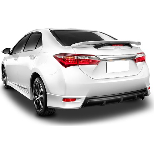 Toyota corolla 2012-2016 Arka Tampon Flap + Difüzör